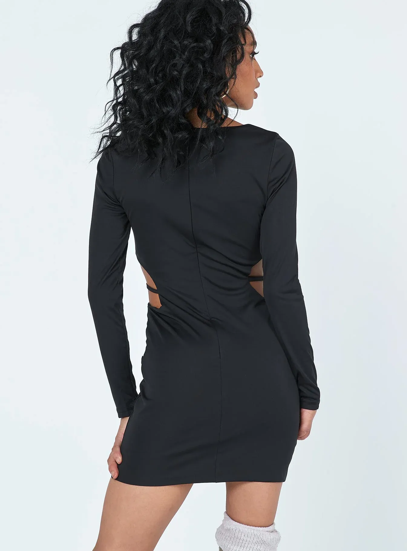 Elizabeth Mini Dress Black