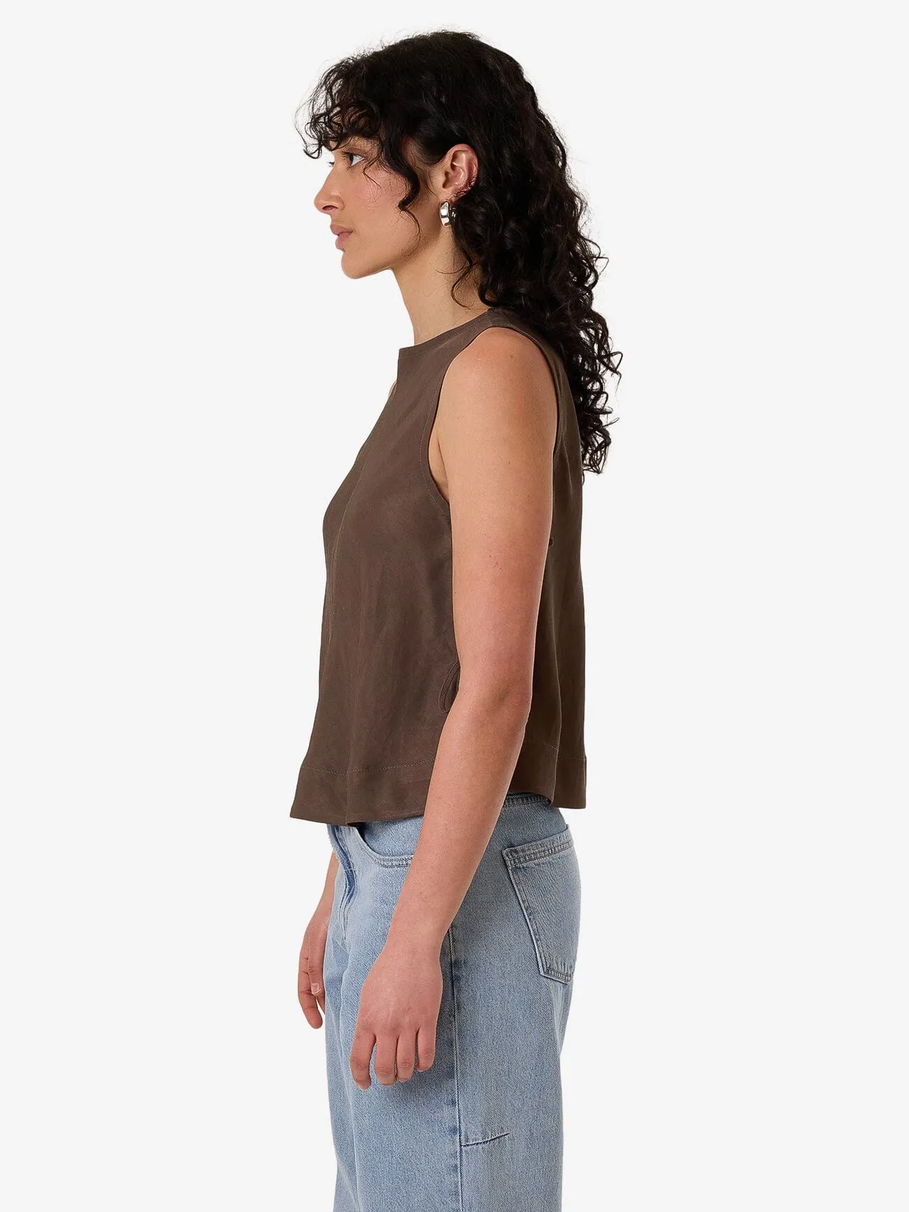 Ember Tie Top - Fungi
