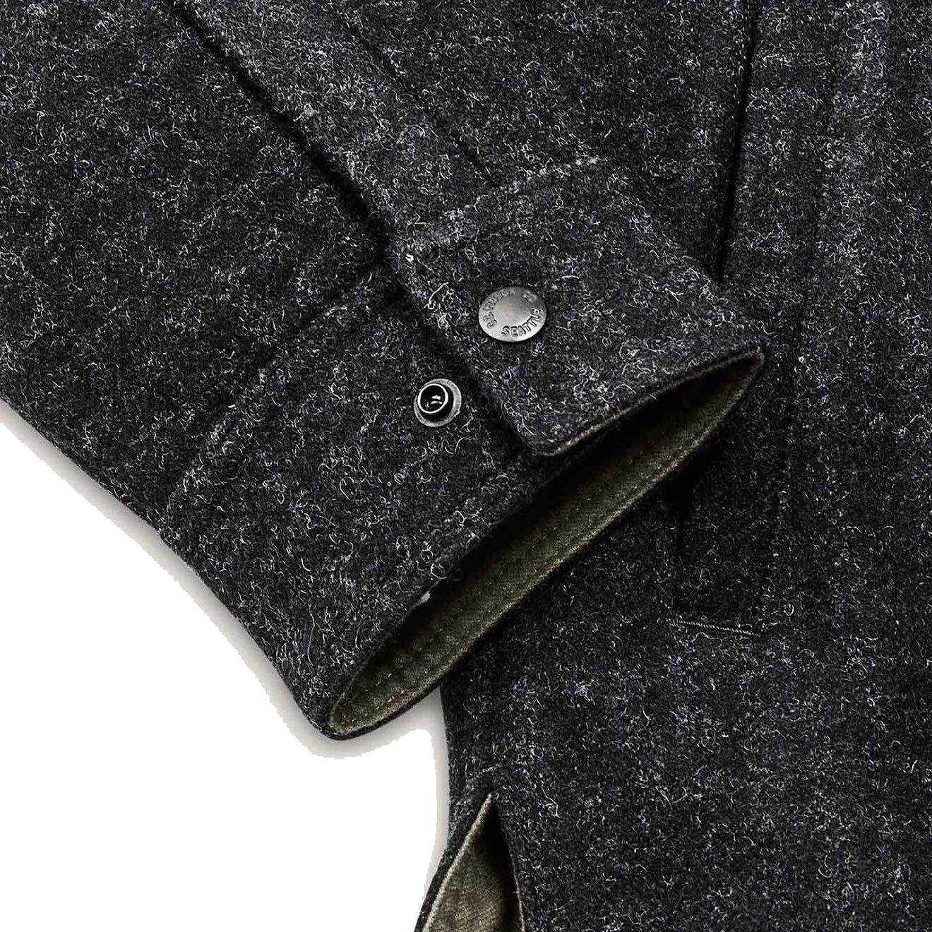 Filson Mackinaw Jac Shirt Black Marl Heather