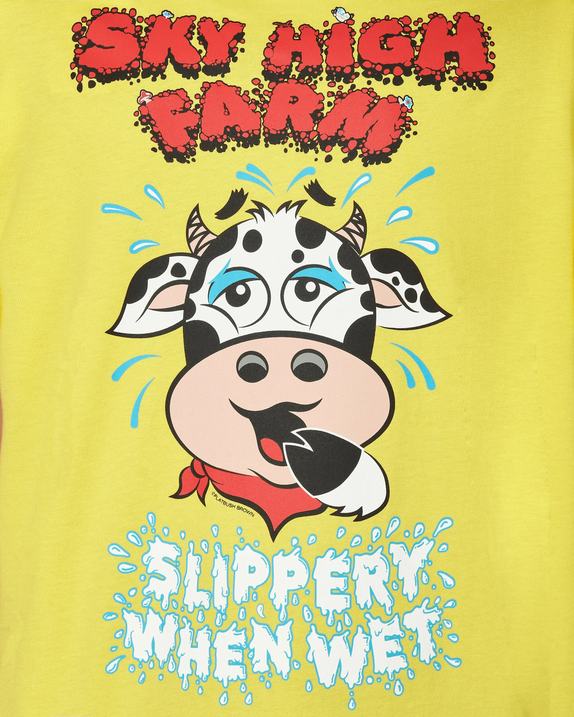 Flatbush Printed T-Shirt Yellow