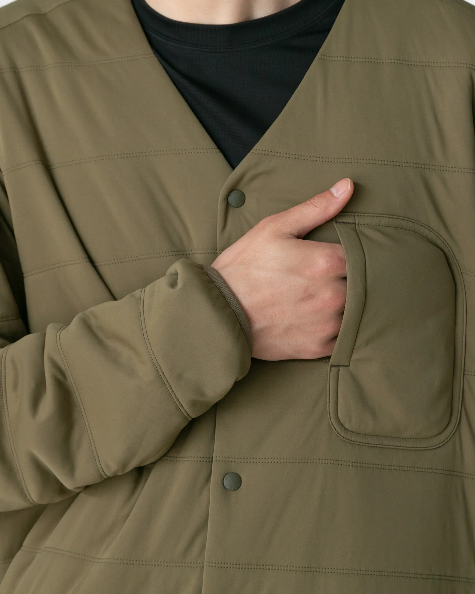 Flexible Insulated Cardigan