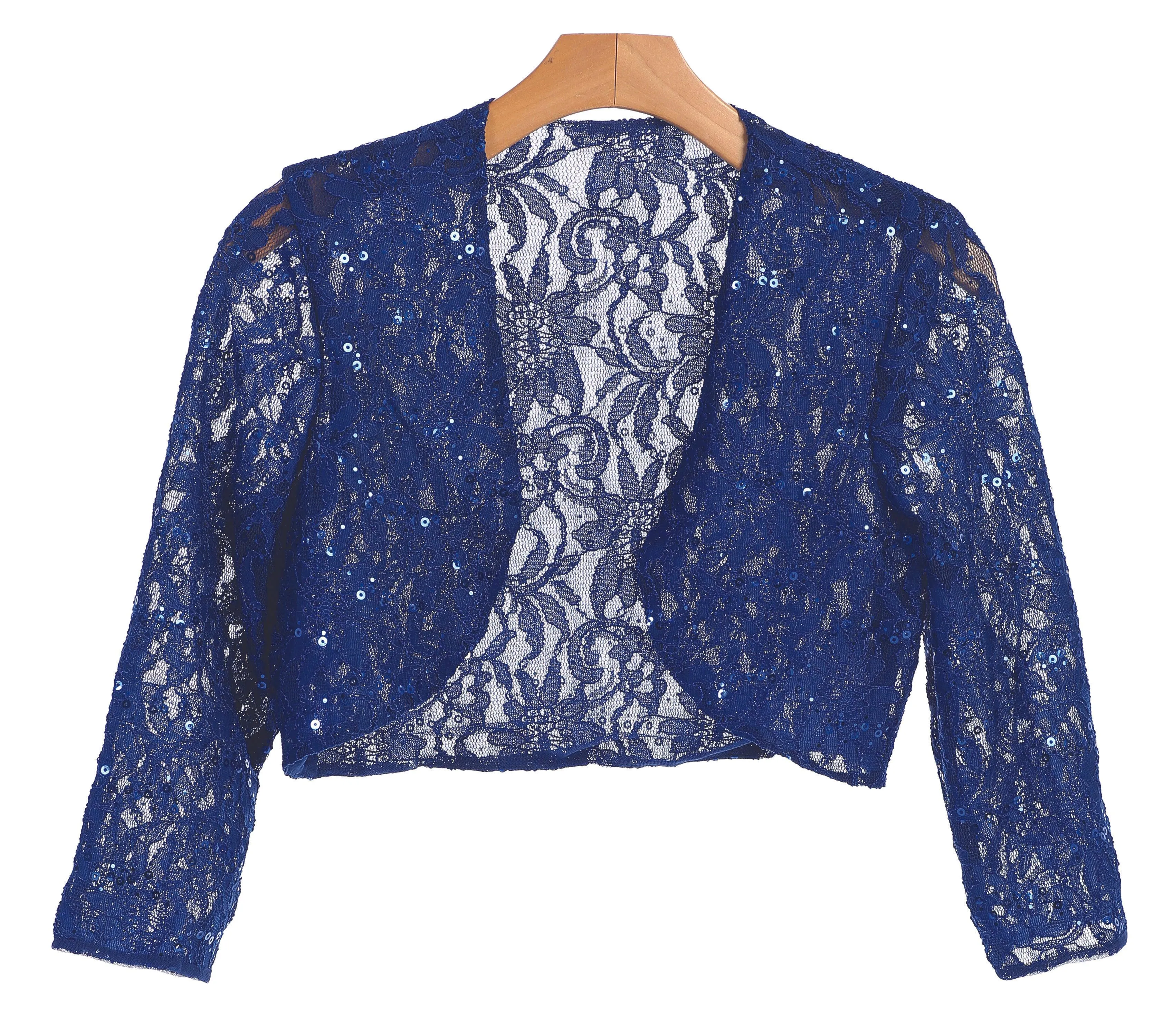 Formal Long Sleeve Lace Bolero Jacket