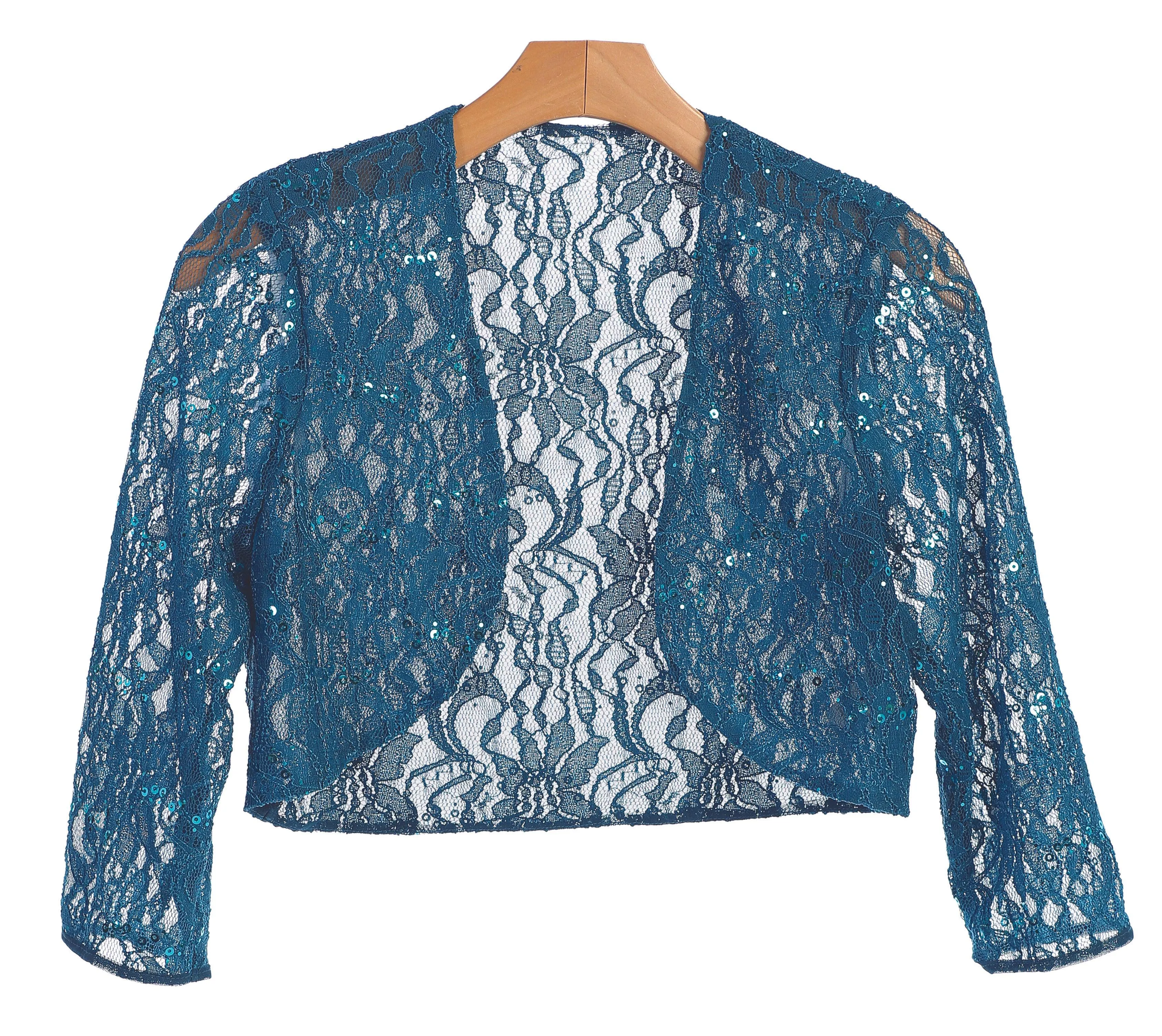 Formal Long Sleeve Lace Bolero Jacket