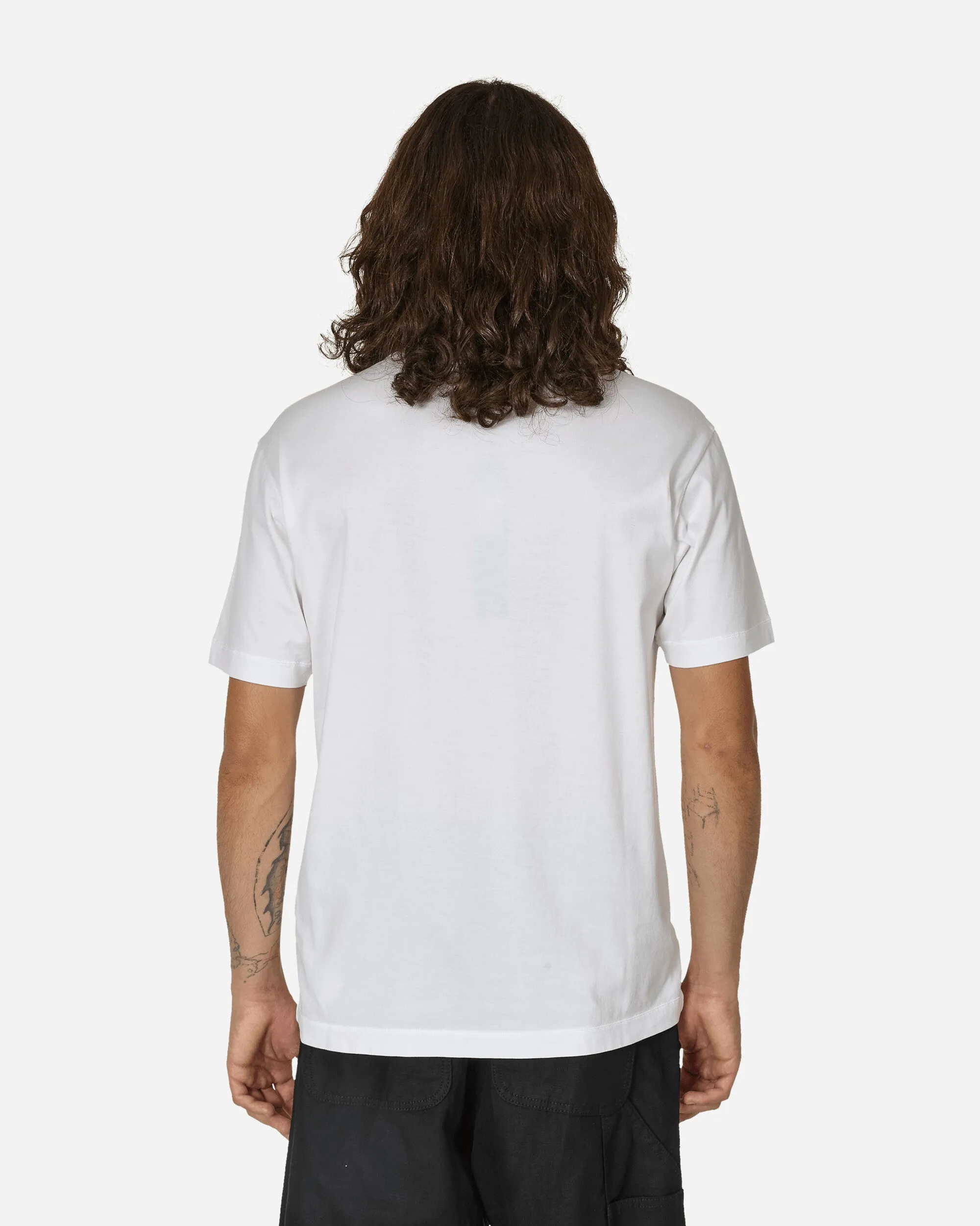 Garment Dyed Logo T-Shirt White