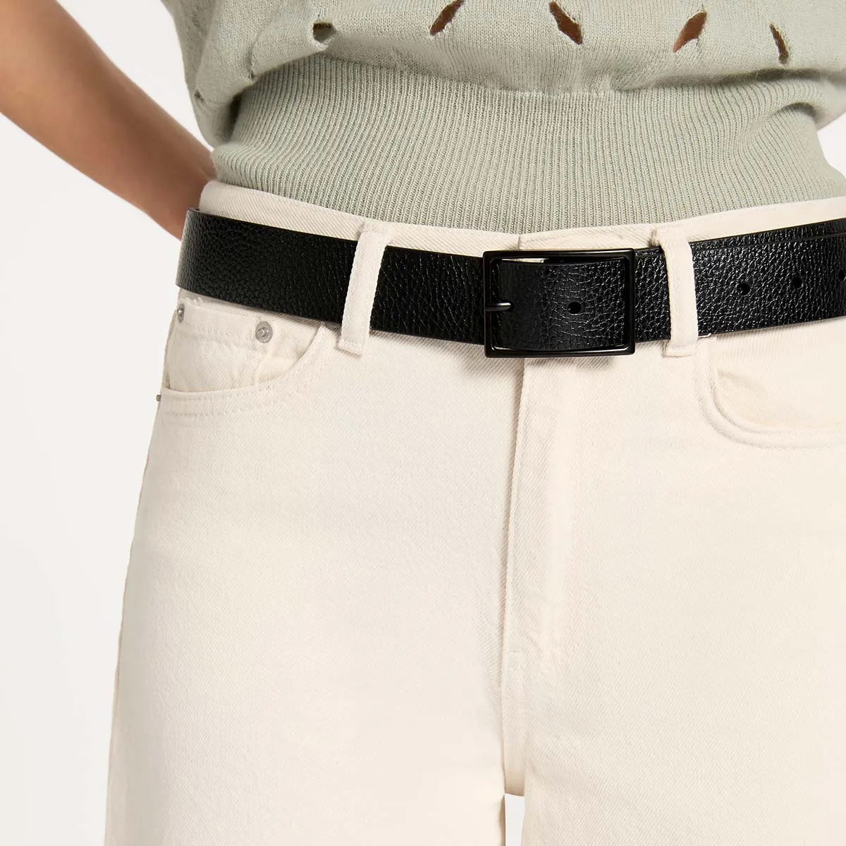 Getting Real Belt - Black/Black