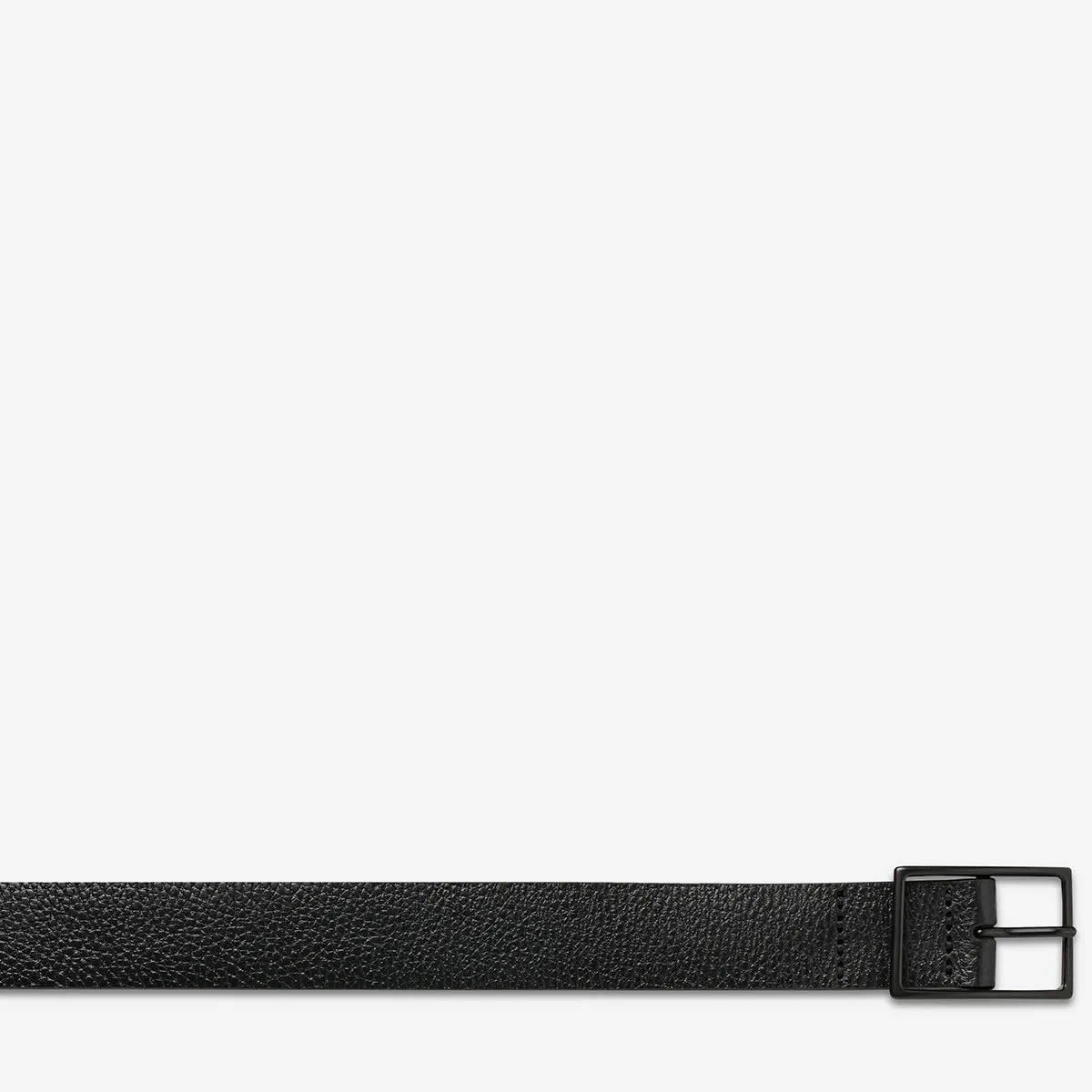 Getting Real Belt - Black/Black