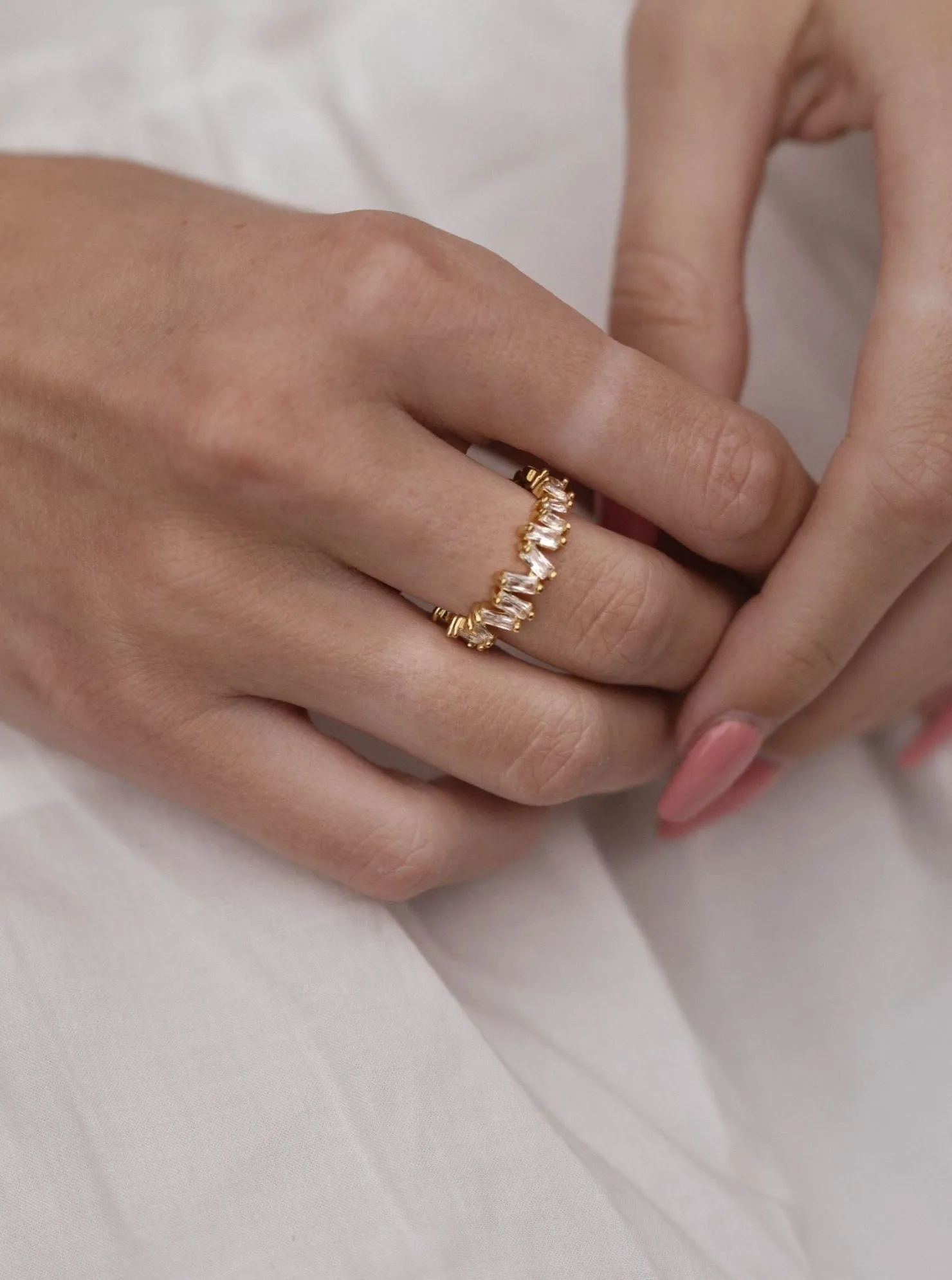 Glace Sculpture Ring (Final Sale)