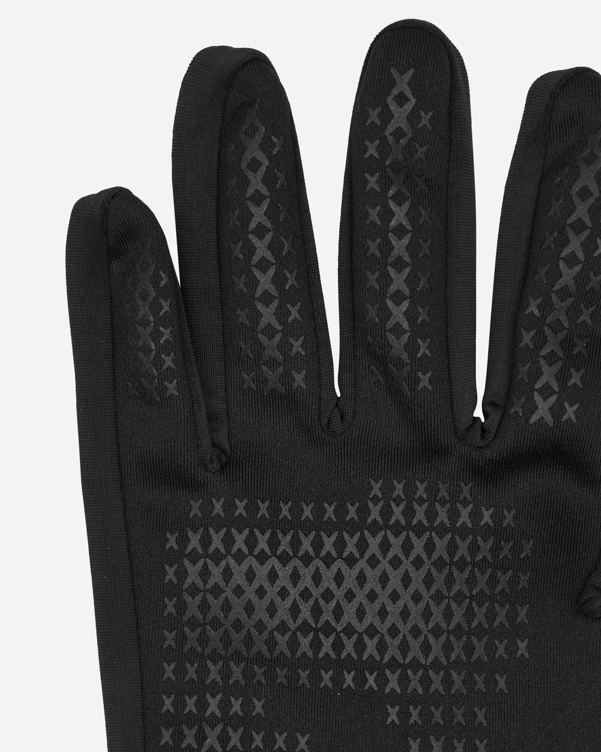 Graphic Gloves Black