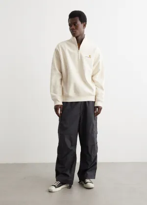 Half Zip American Script Sweatshirt