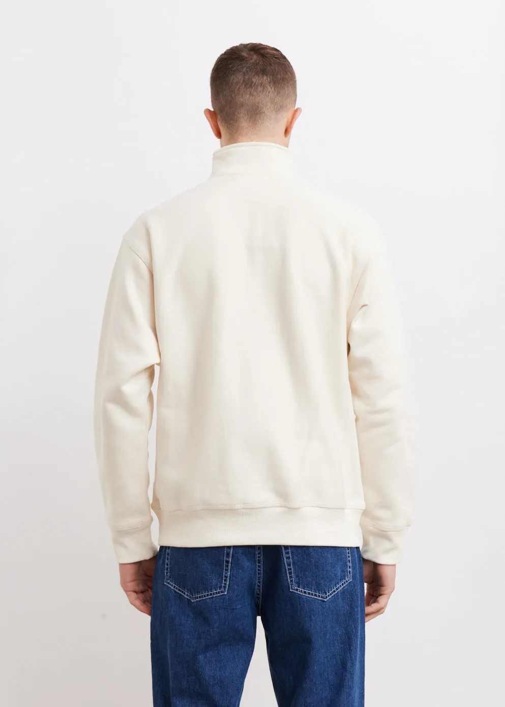 Half Zip American Script Sweatshirt