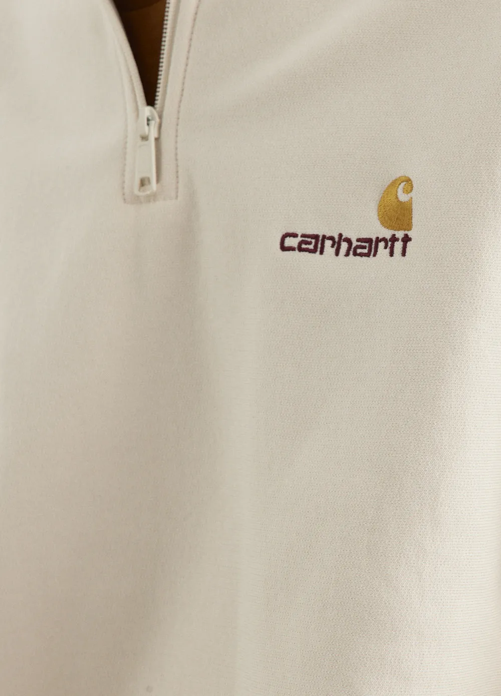 Half Zip American Script Sweatshirt