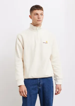 Half Zip American Script Sweatshirt