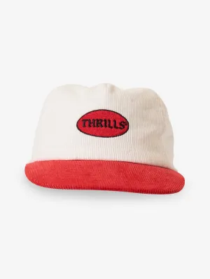 Hard As They Come 5 Panel Cap - Heritage White