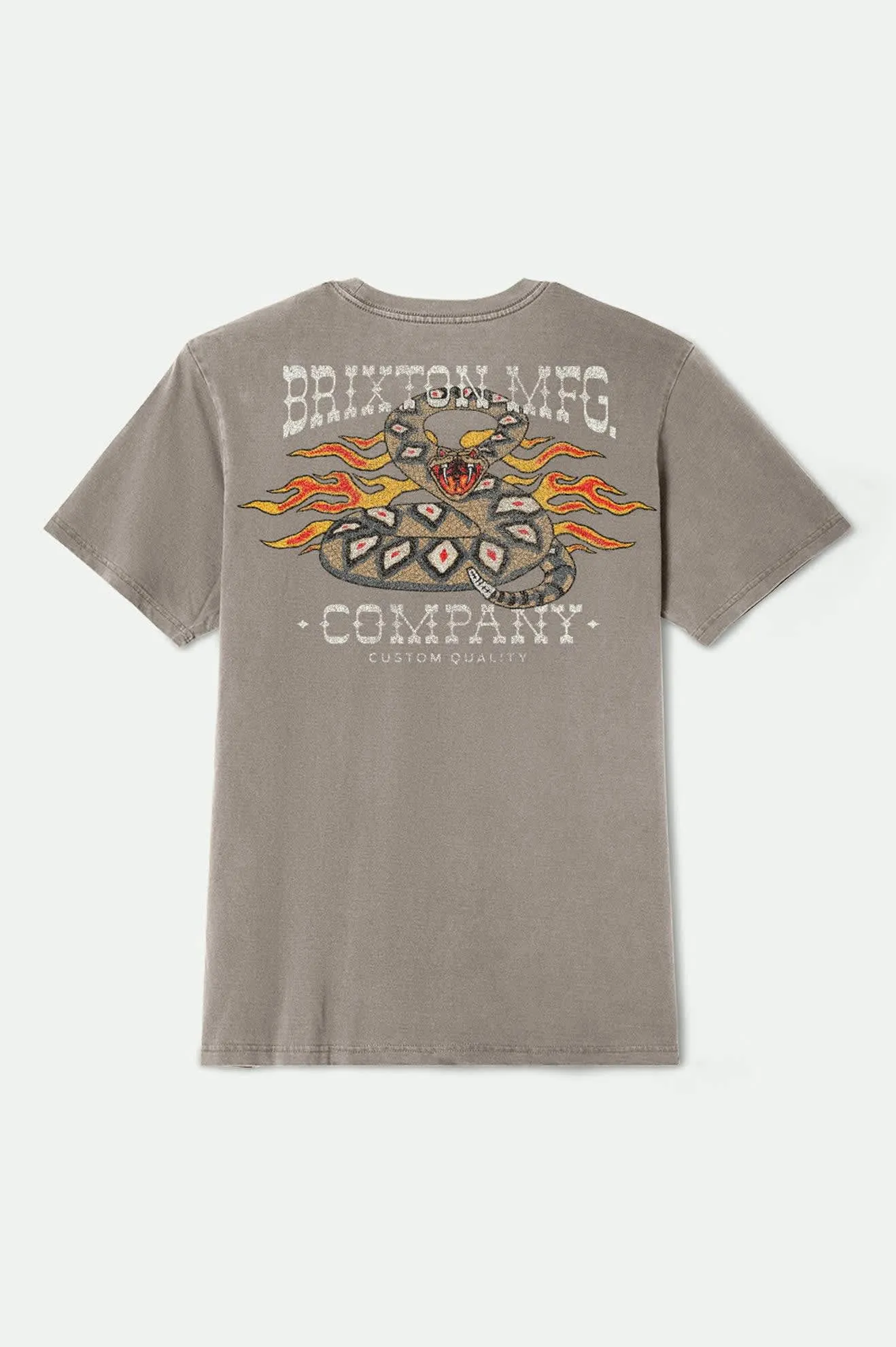 Hardee S/S Standard T-Shirt - Cinder Worn Wash