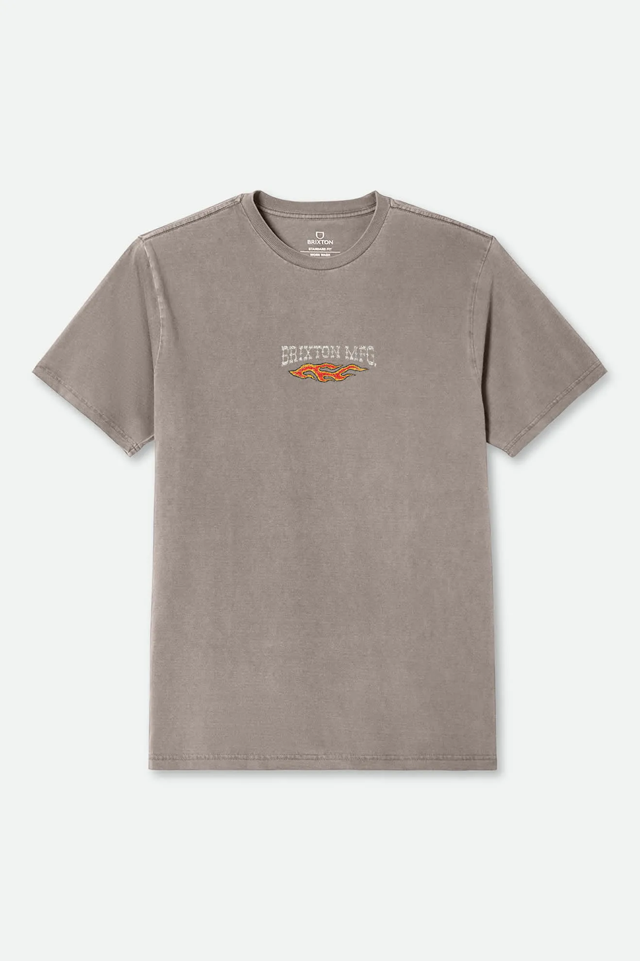 Hardee S/S Standard T-Shirt - Cinder Worn Wash
