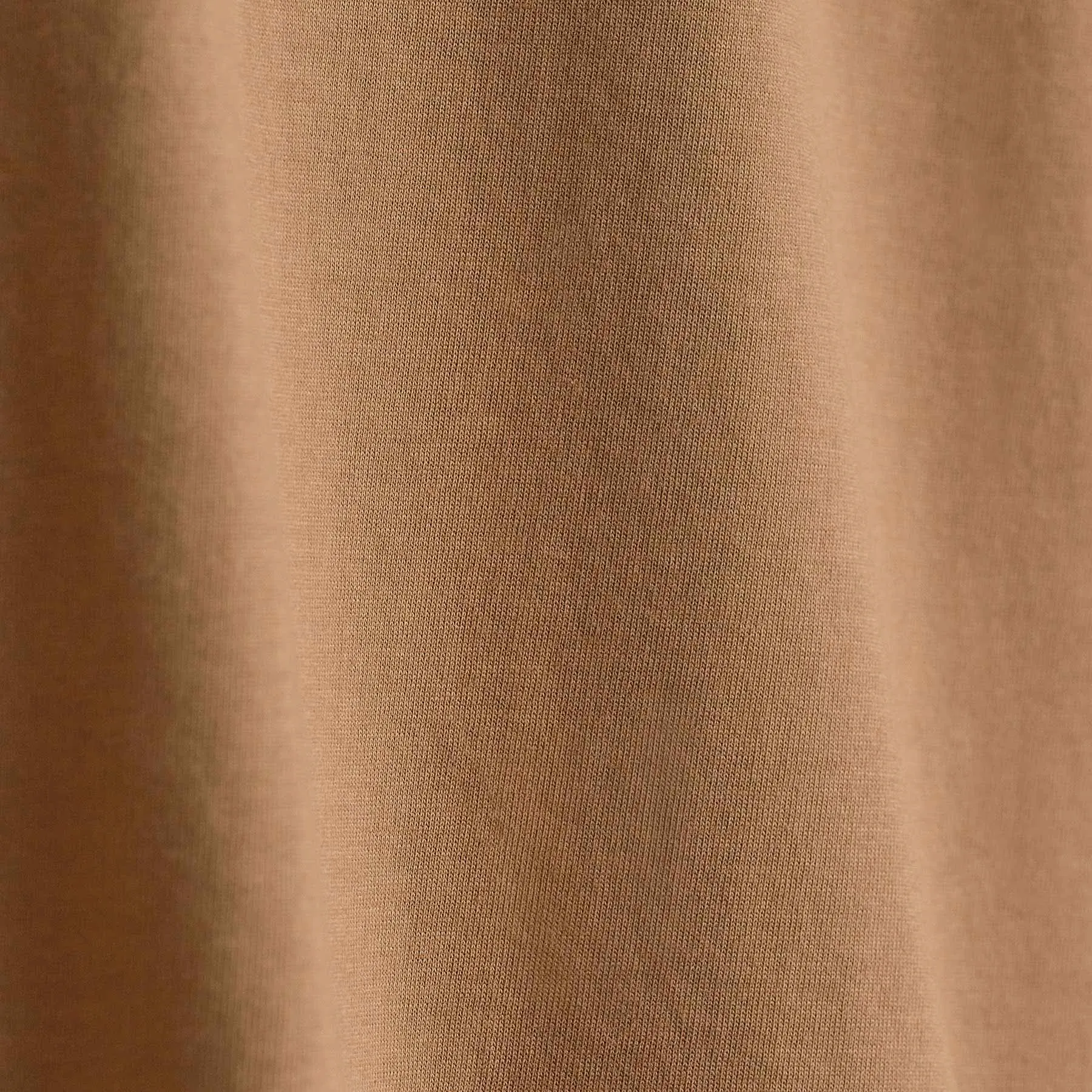 Heavy Luxe Jersey Crew - Camel