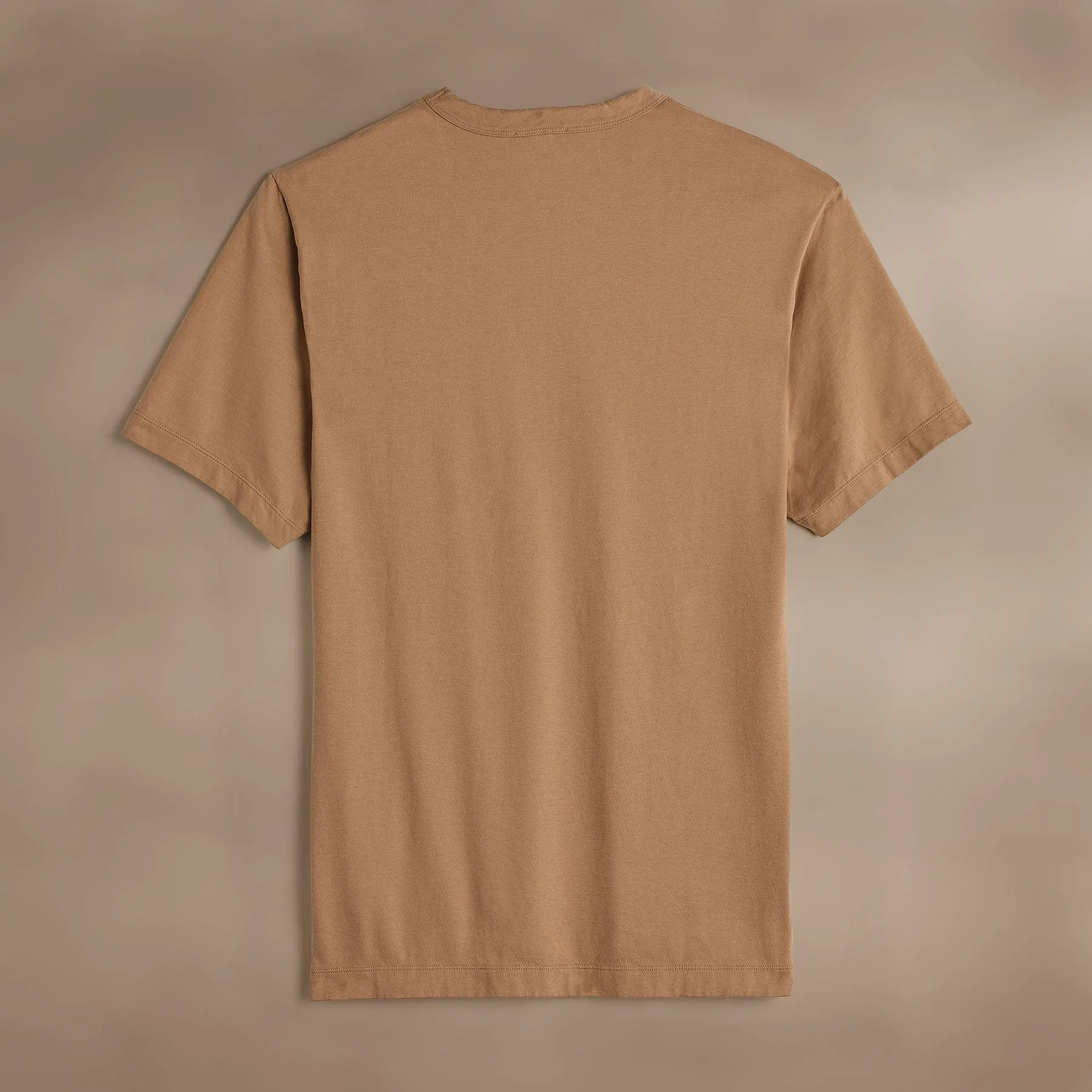 Heavy Luxe Jersey Crew - Camel