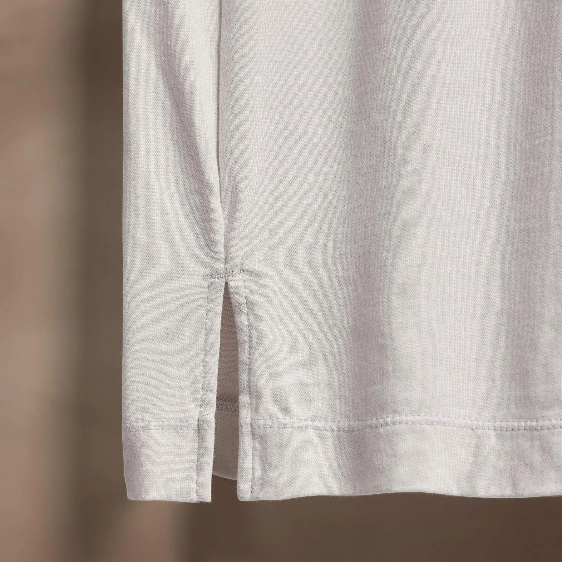 Heavy Luxe Jersey Crew - Light Mist