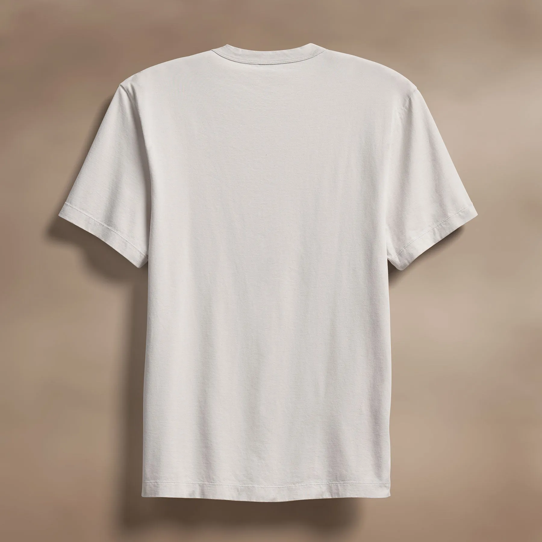 Heavy Luxe Jersey Crew - Light Mist
