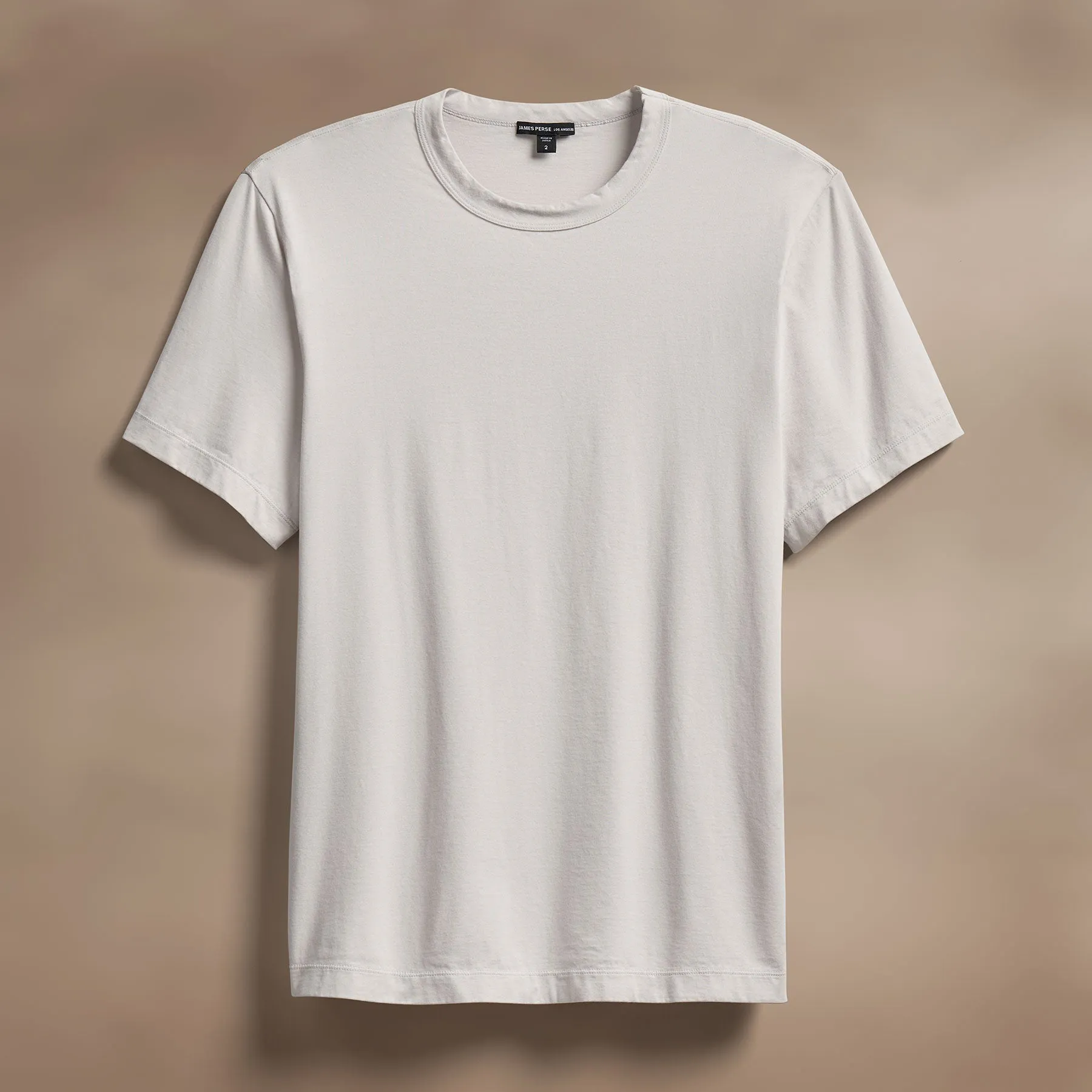 Heavy Luxe Jersey Crew - Light Mist