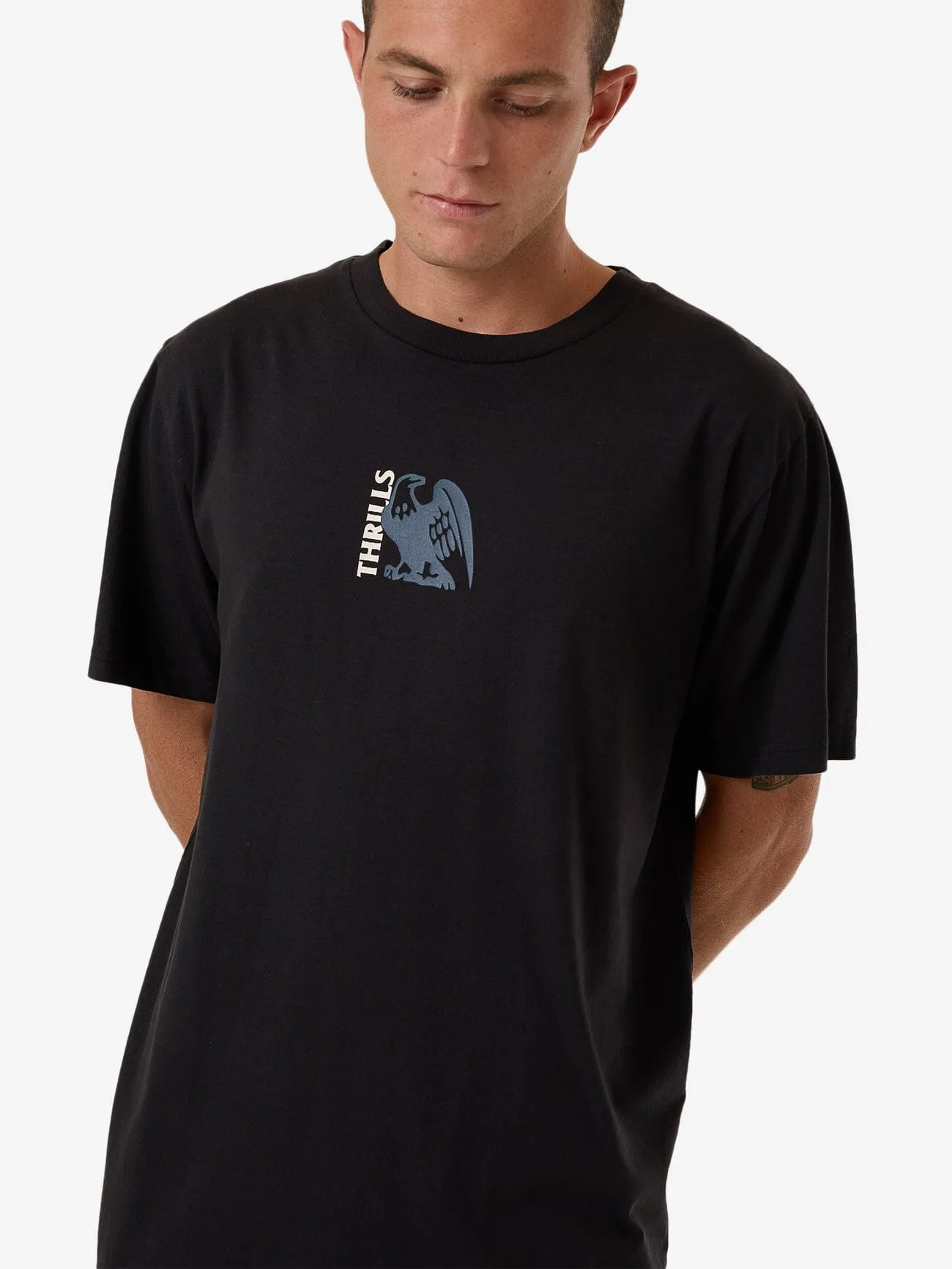 Heavy Times Merch Fit Tee - Black
