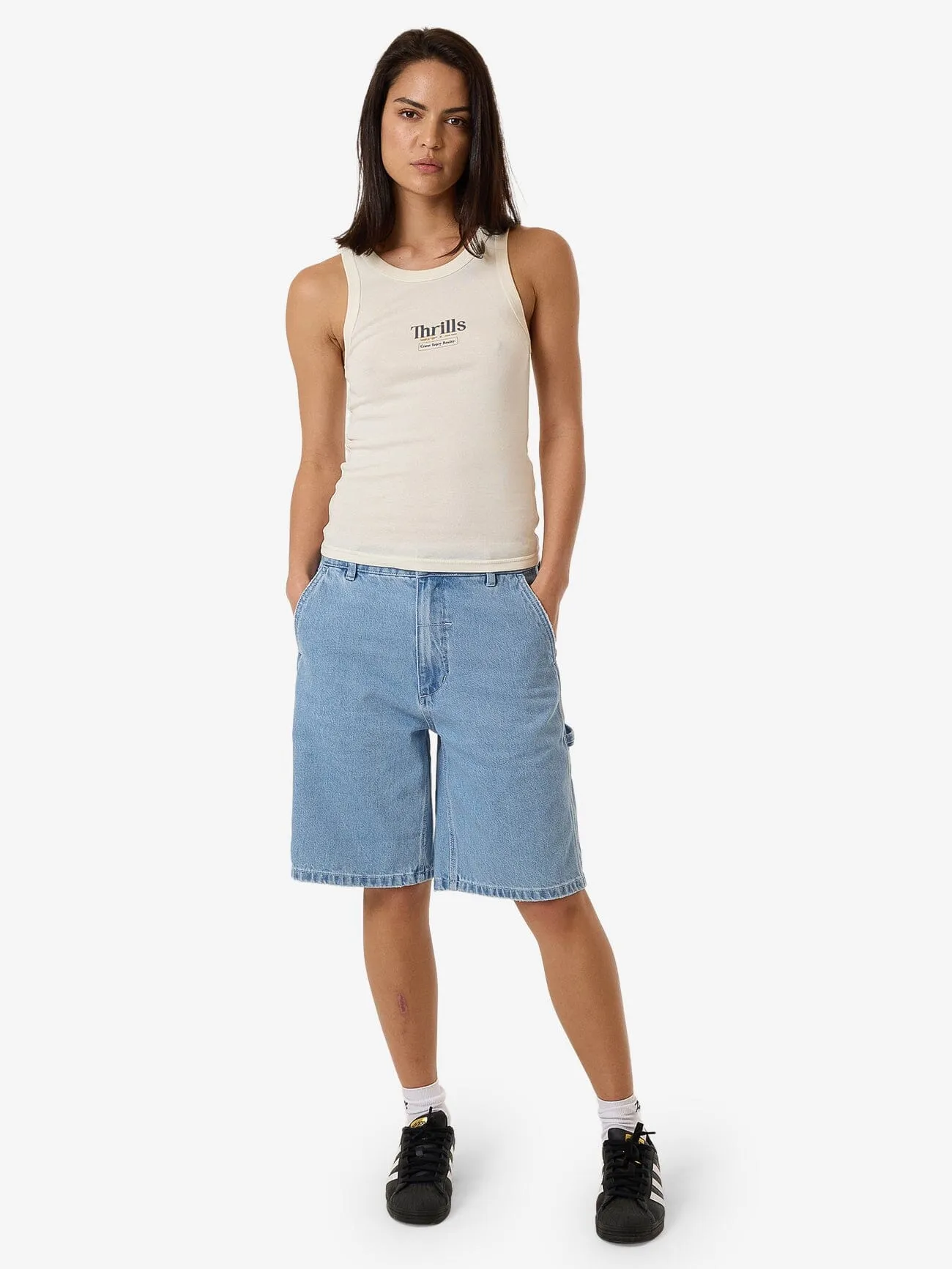 Higher Road Sloane Tank - Unbleached