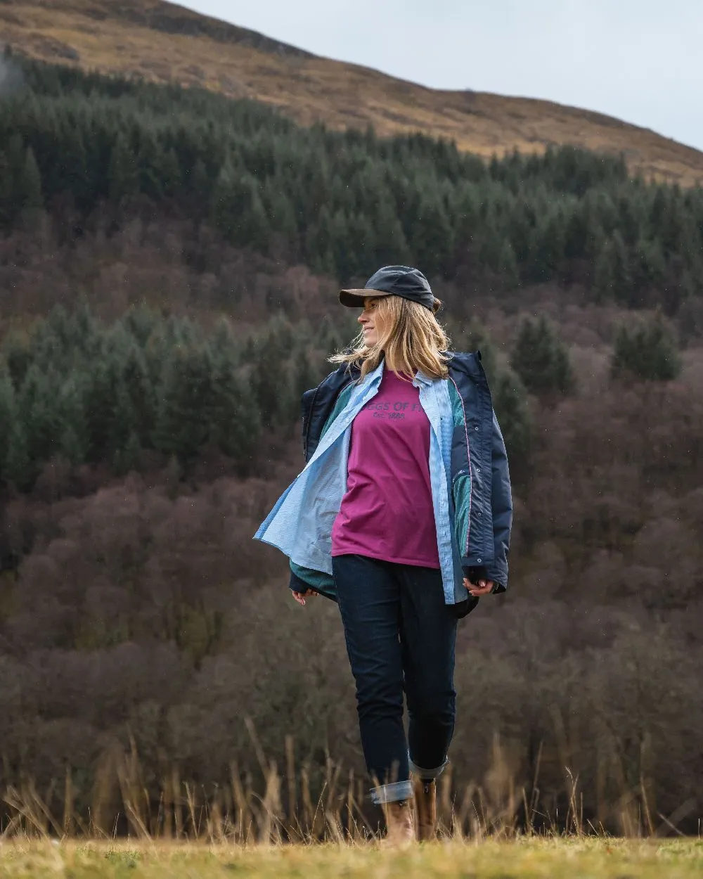 Hoggs of Fife Womens Stella Printed T-Shirt