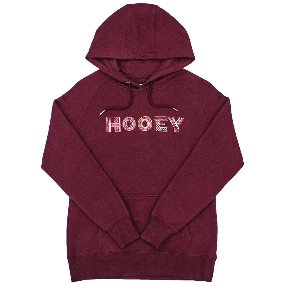 HOOey Artisan (Maroon) - Women Hoodie Sweatshirt