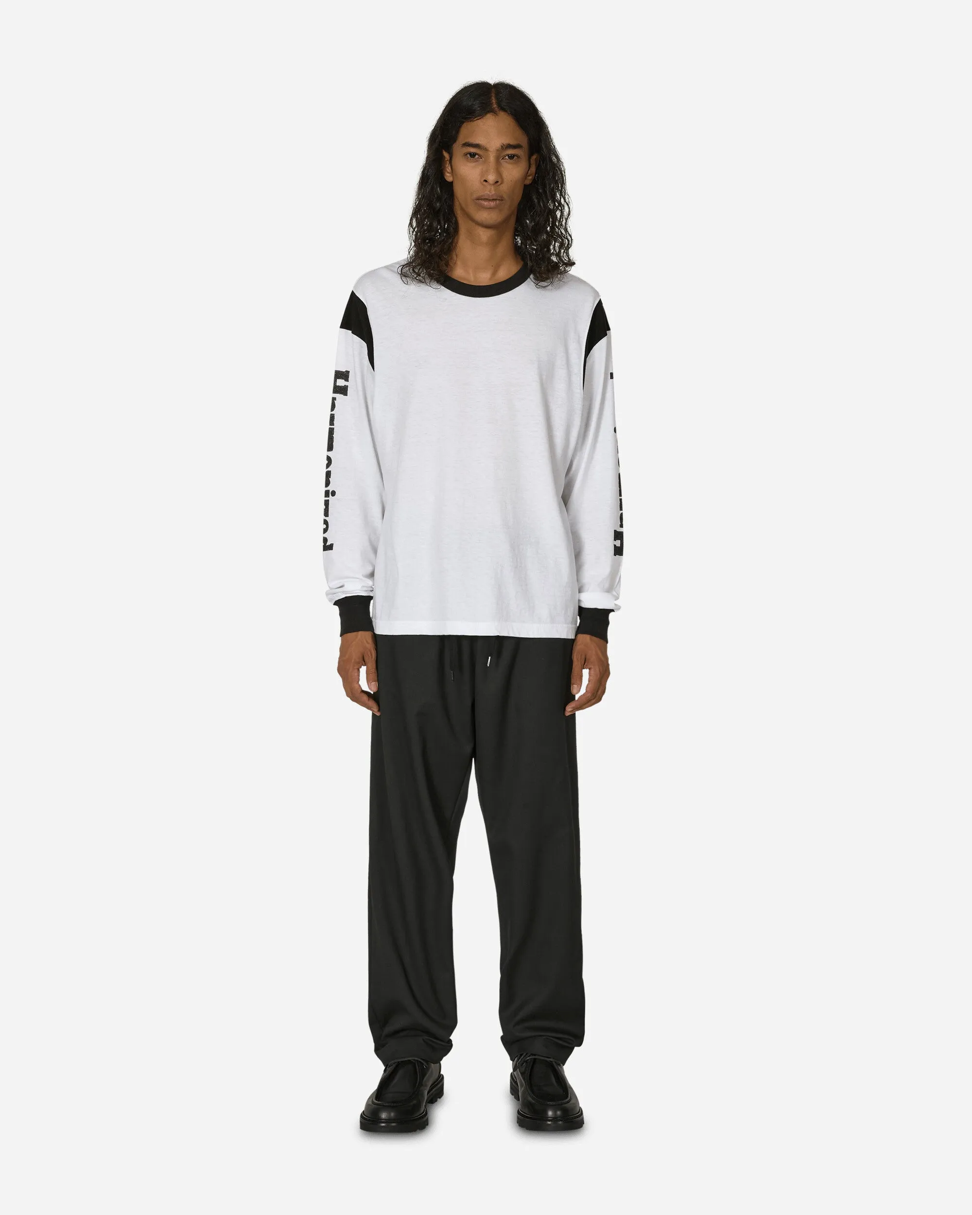 Jumbo Longsleeve T-Shirt White