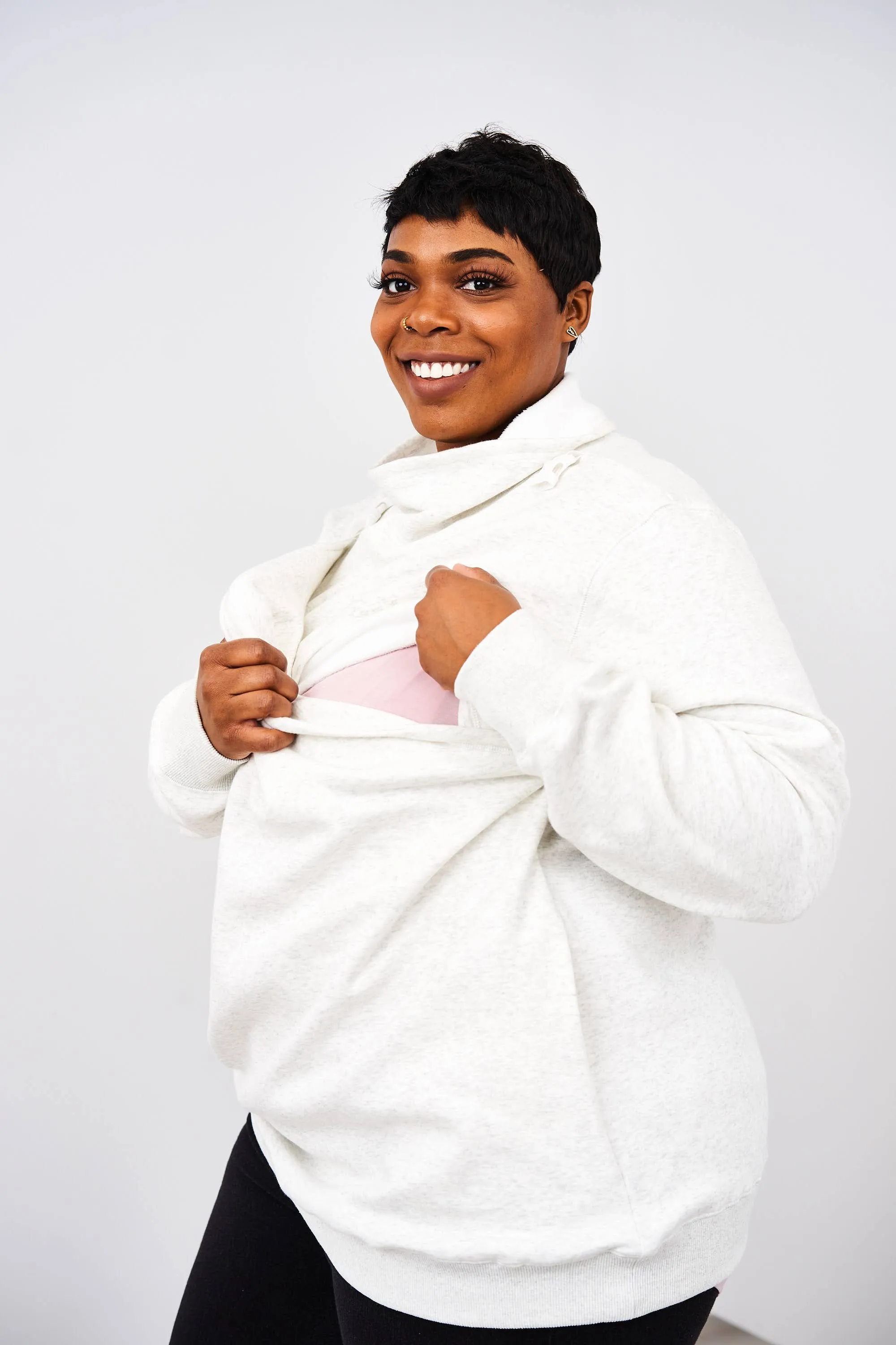 Latched Mama Buckle & Go Babywearing Pullover - Final Sale