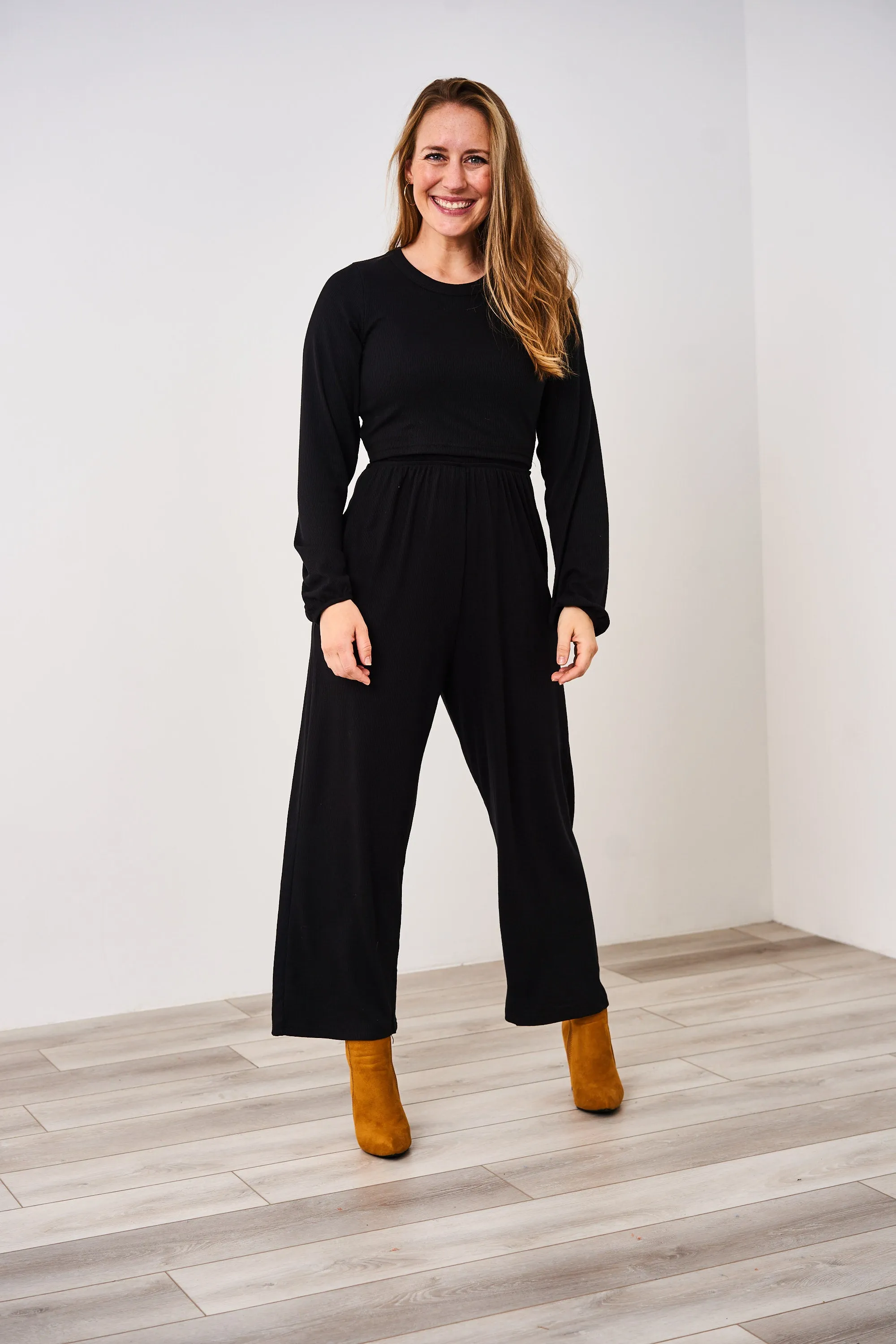 Latched Mama Long Sleeve Ribbed Nursing Jumper - Final Sale