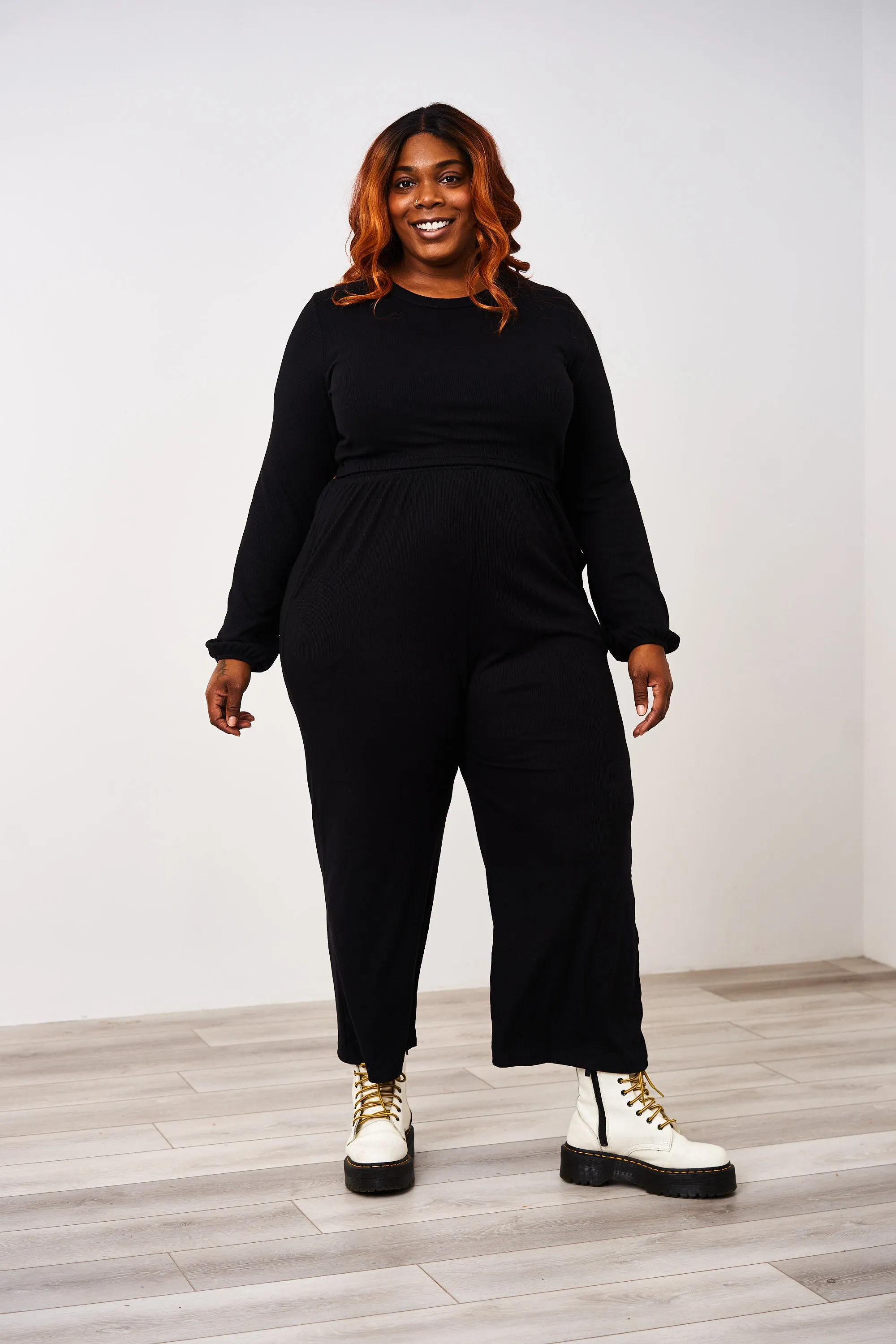 Latched Mama Long Sleeve Ribbed Nursing Jumper - Final Sale