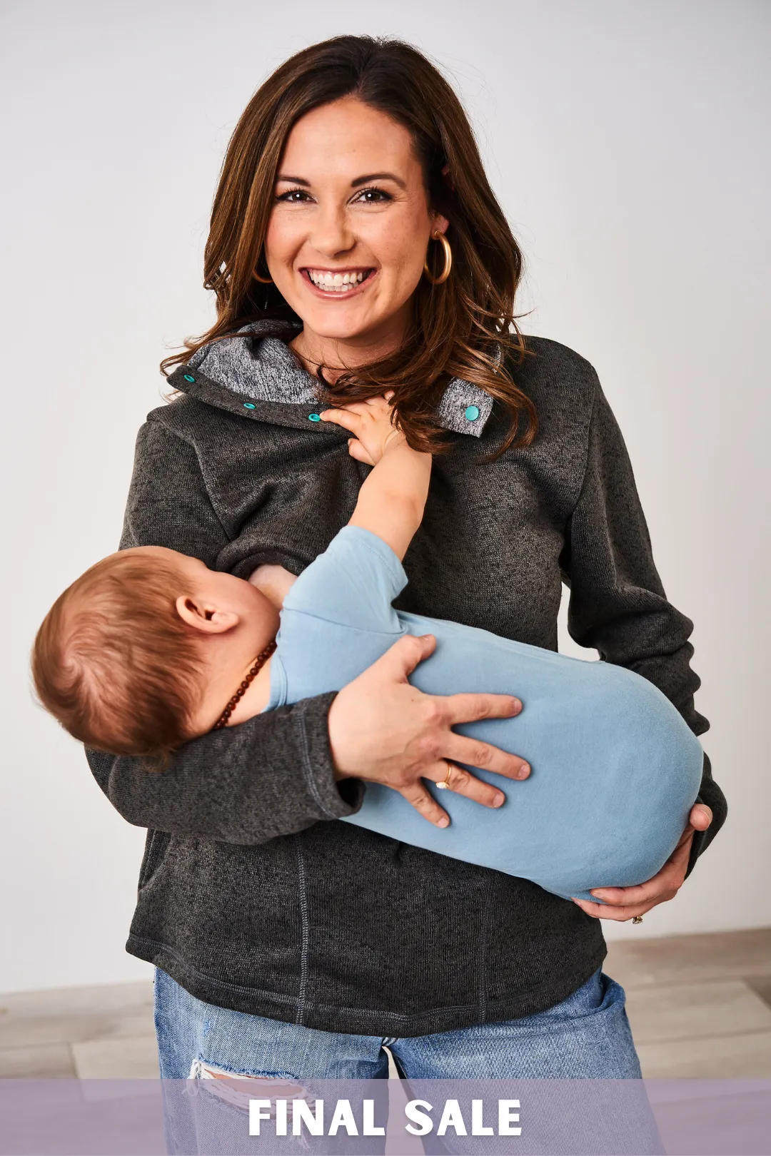 Latched Mama Perfect Nursing Pullover - Final Sale