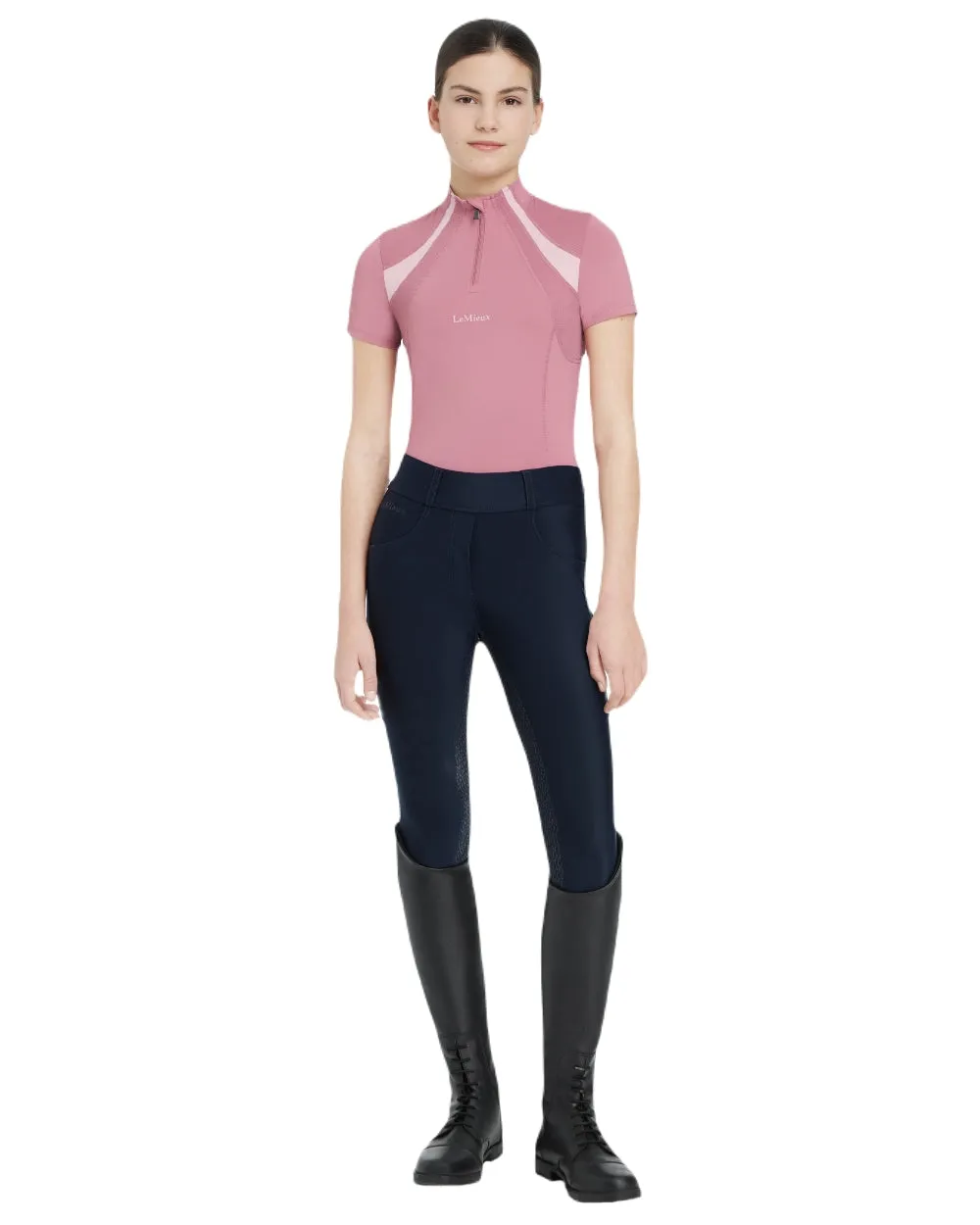 LeMieux Young Rider Short Sleeve Mia Mesh Base Layer