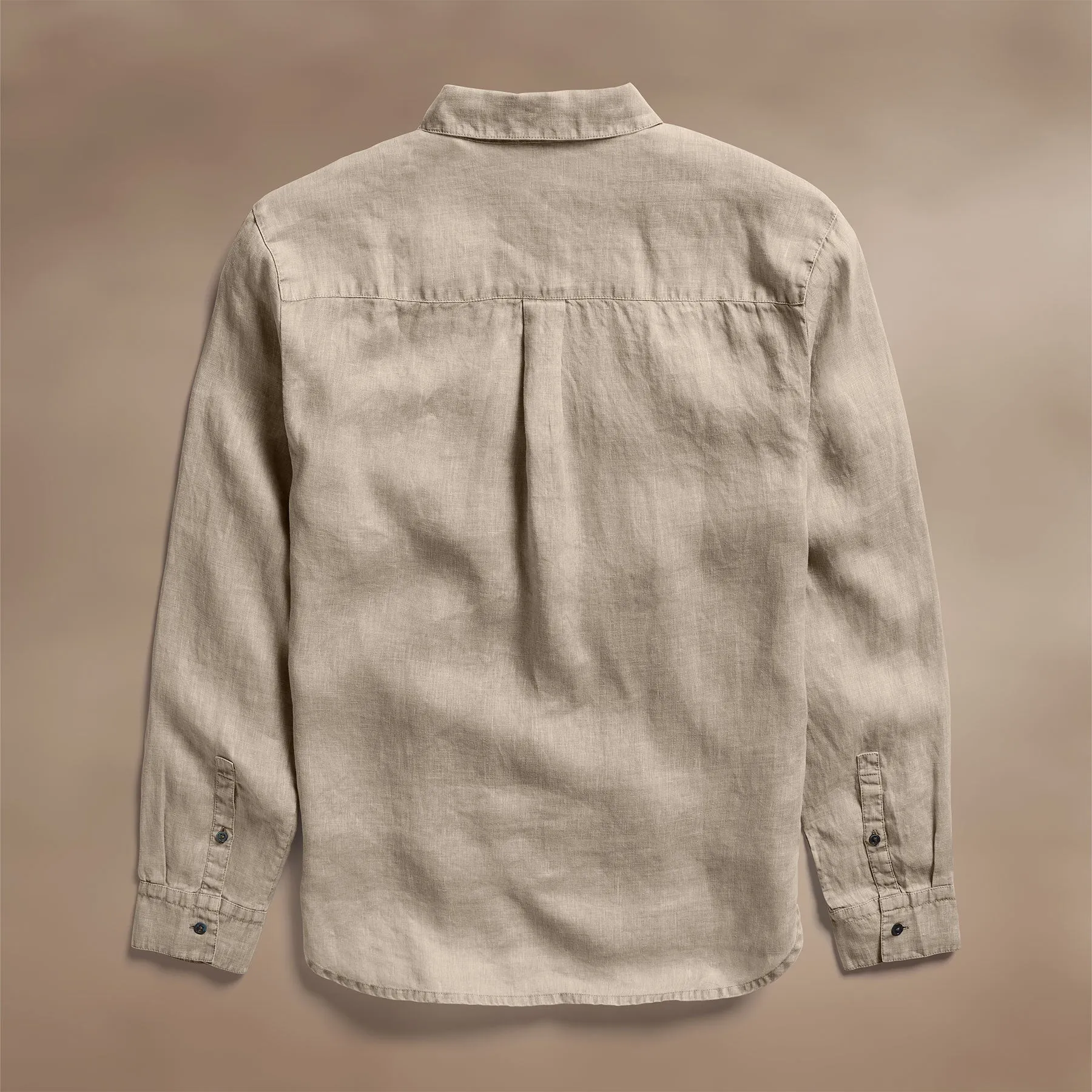 Lightweight Linen Shirt - Overcast Pigment