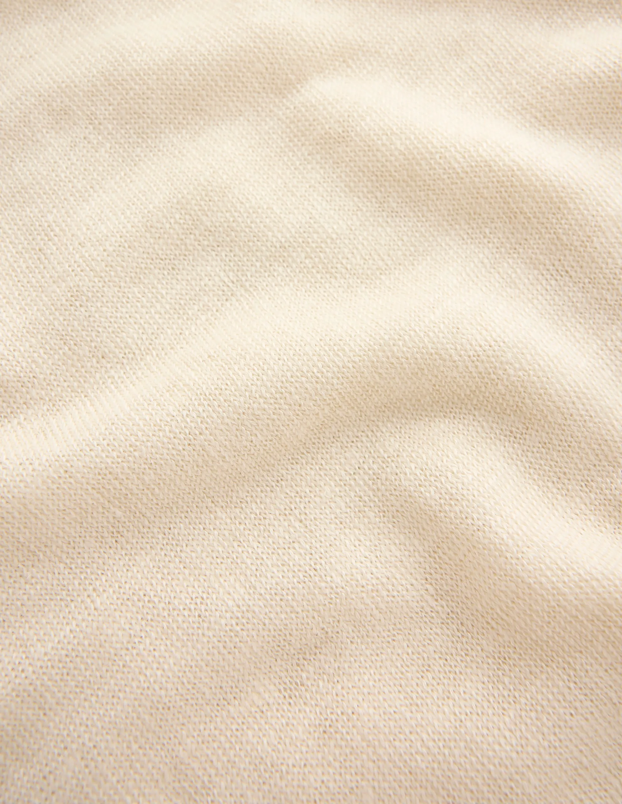 Liv Boat Neck Linen T-Shirt-Warm Ivory