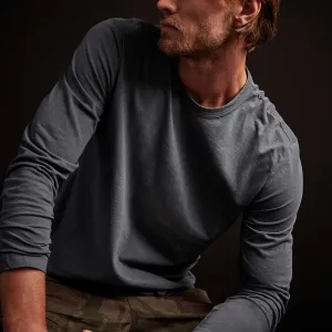 Long Sleeve Crew Neck - Maine Pigment