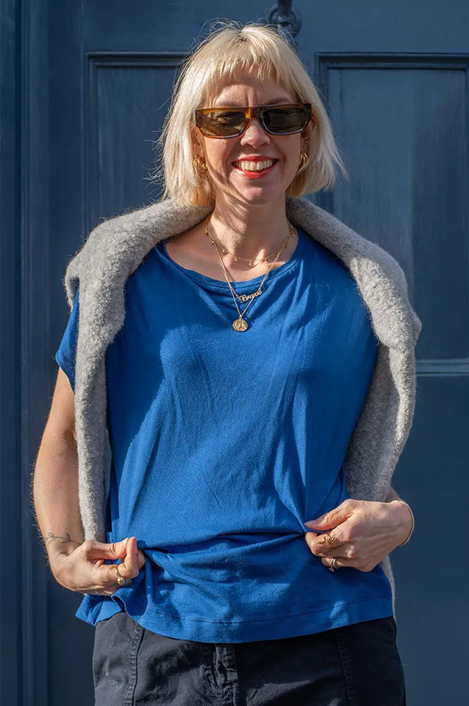 Maison Anje Dariola Sapphire T-Shirt