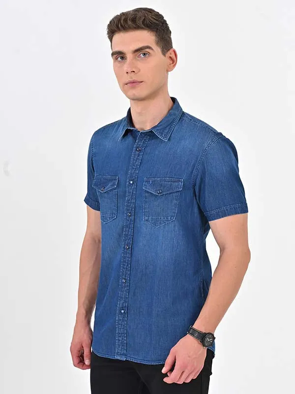 Men Striped Full Sleeve Cotton Shirt