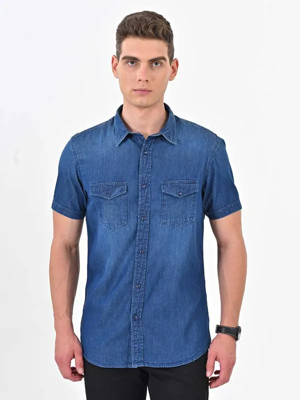 Men Striped Full Sleeve Cotton Shirt