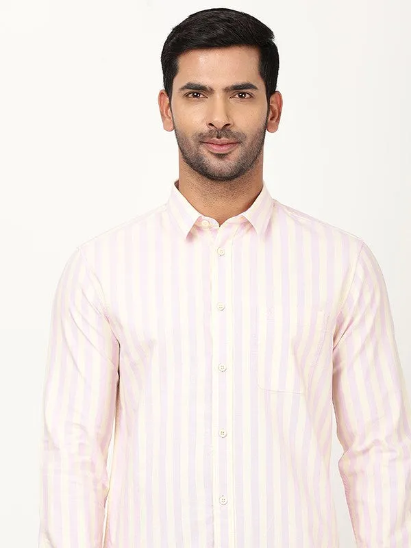 Men Striped Full Sleeve Cotton Shirt