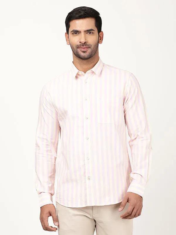 Men Striped Full Sleeve Cotton Shirt