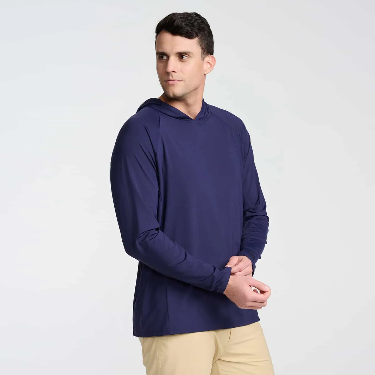 Men's Tour Hooded Raglan Pullover