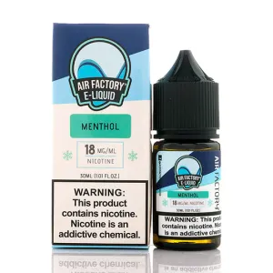 Menthol Salt - Air Factory E-Juice