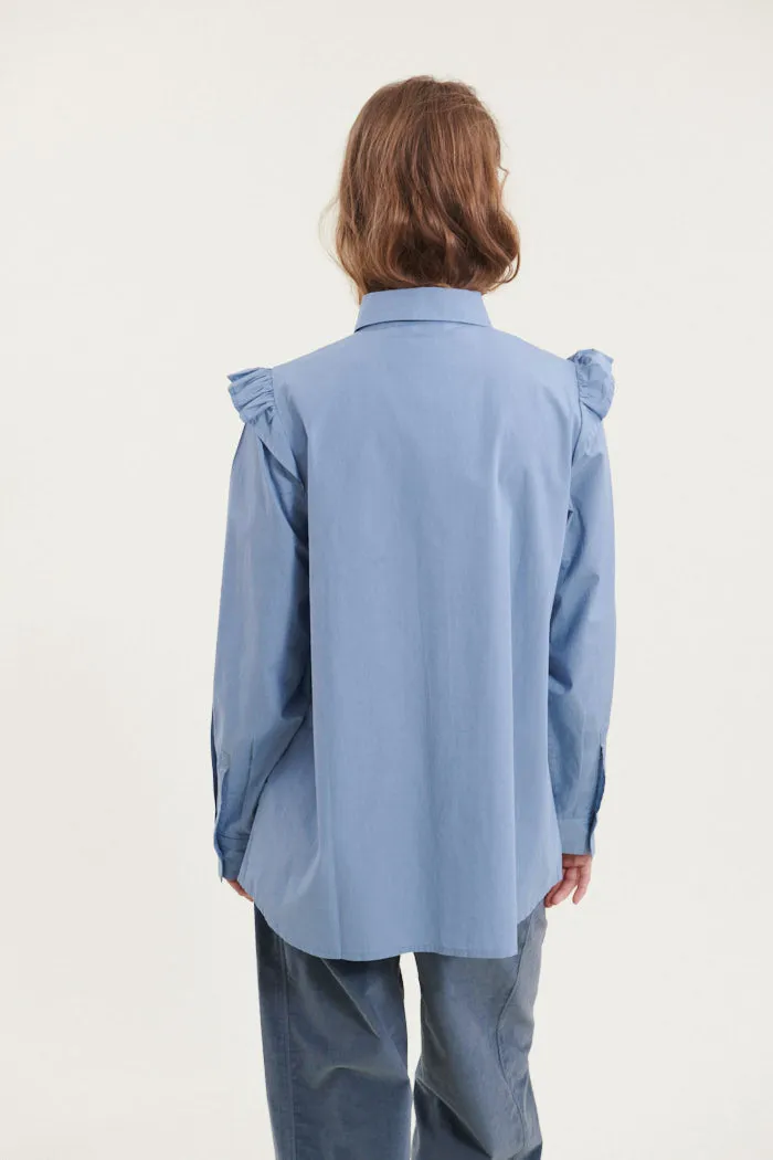 Milly Shirt - Windward blue