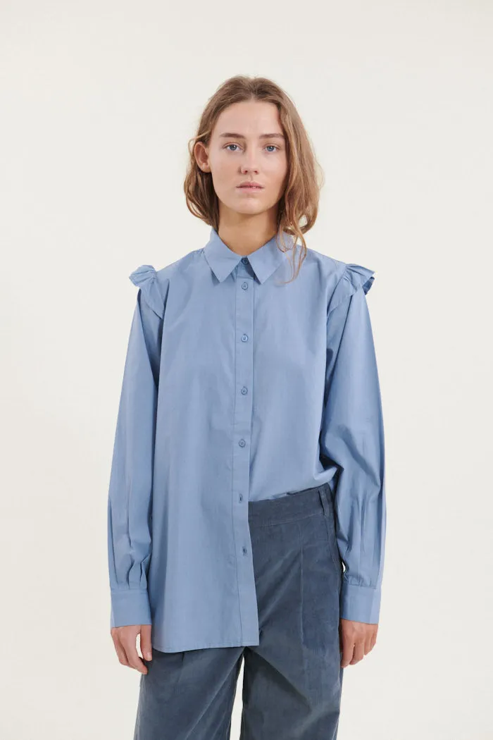 Milly Shirt - Windward blue