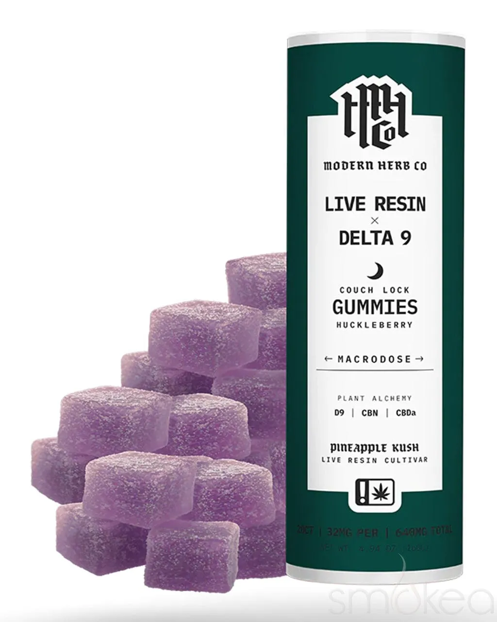 Modern Herb Co Delta 9 Live Resin Gummies - Oregon Huckleberry