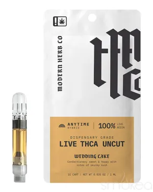 Modern Herb Co THCA Live Resin Uncut Cartridge - Wedding Cake