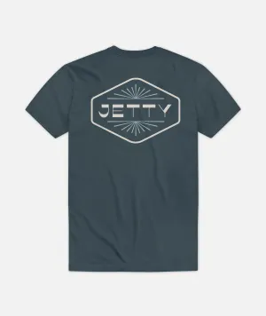 Molecule Tee - Indigo