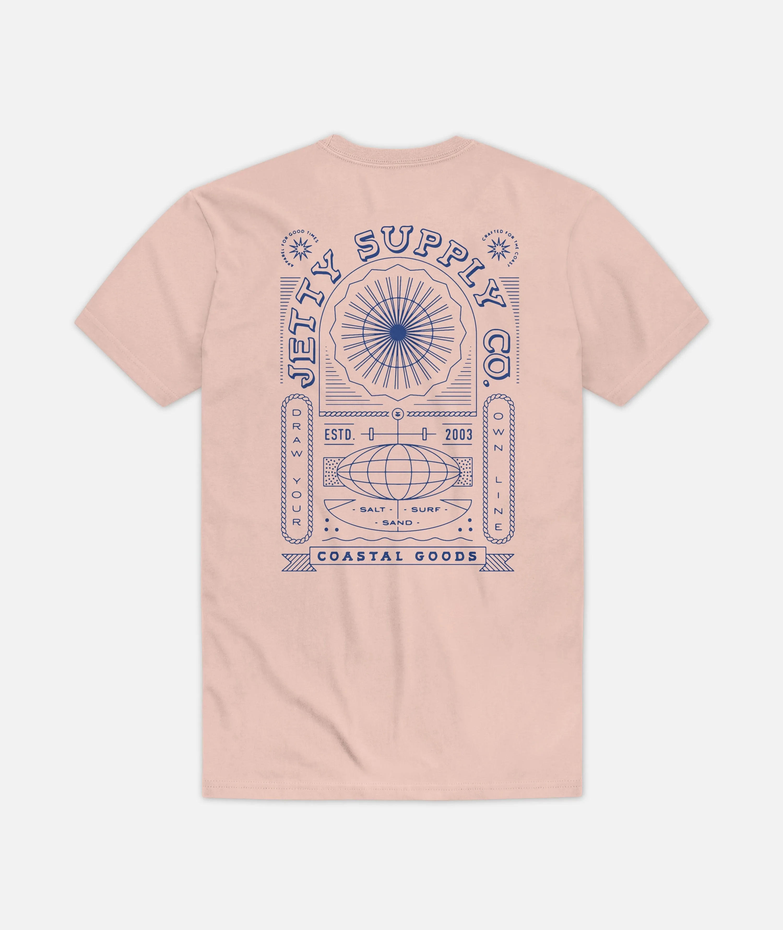 Oceanus Tee - Peach